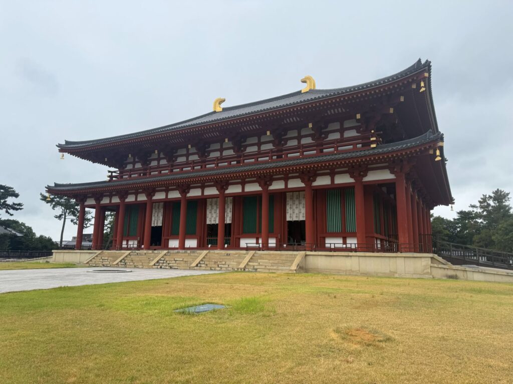 La Sala Centrale ricostruita del Kōfuku-ji a Nara