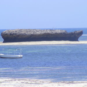Spiaggia di Watamu vista dall'alto