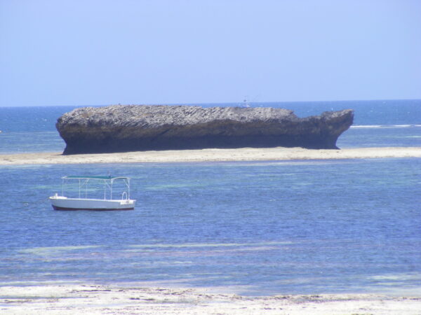 Spiaggia di Watamu vista dall'alto
