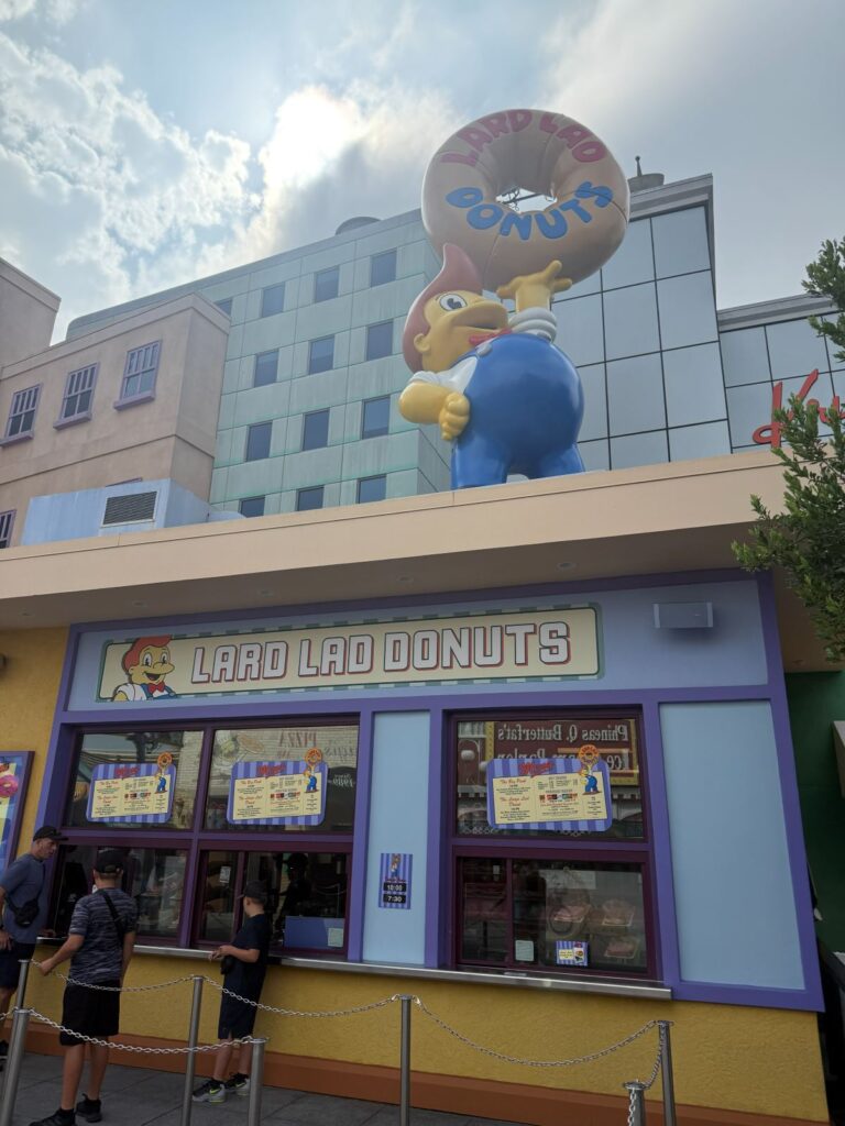 La ricostruzione di Springfield dei Simpson a Universal Studios